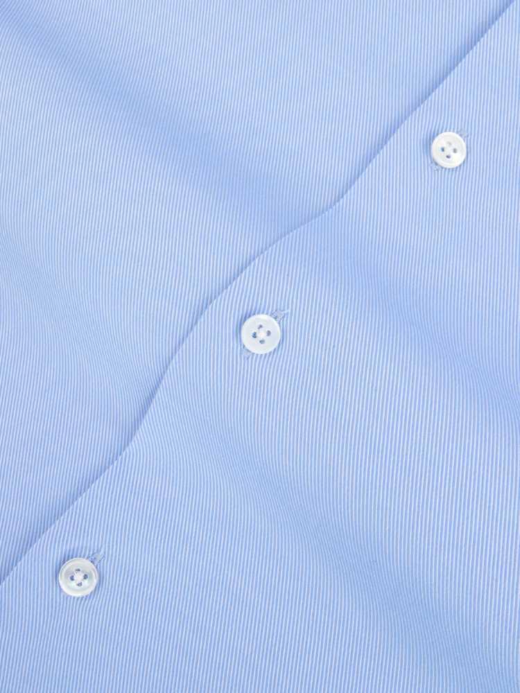 Otto Handmade Dress Shirt in Sky Sea Island Poplin | Shop