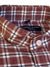 Dandy & Son Extreme Cutaway shirt in red norwegian design
