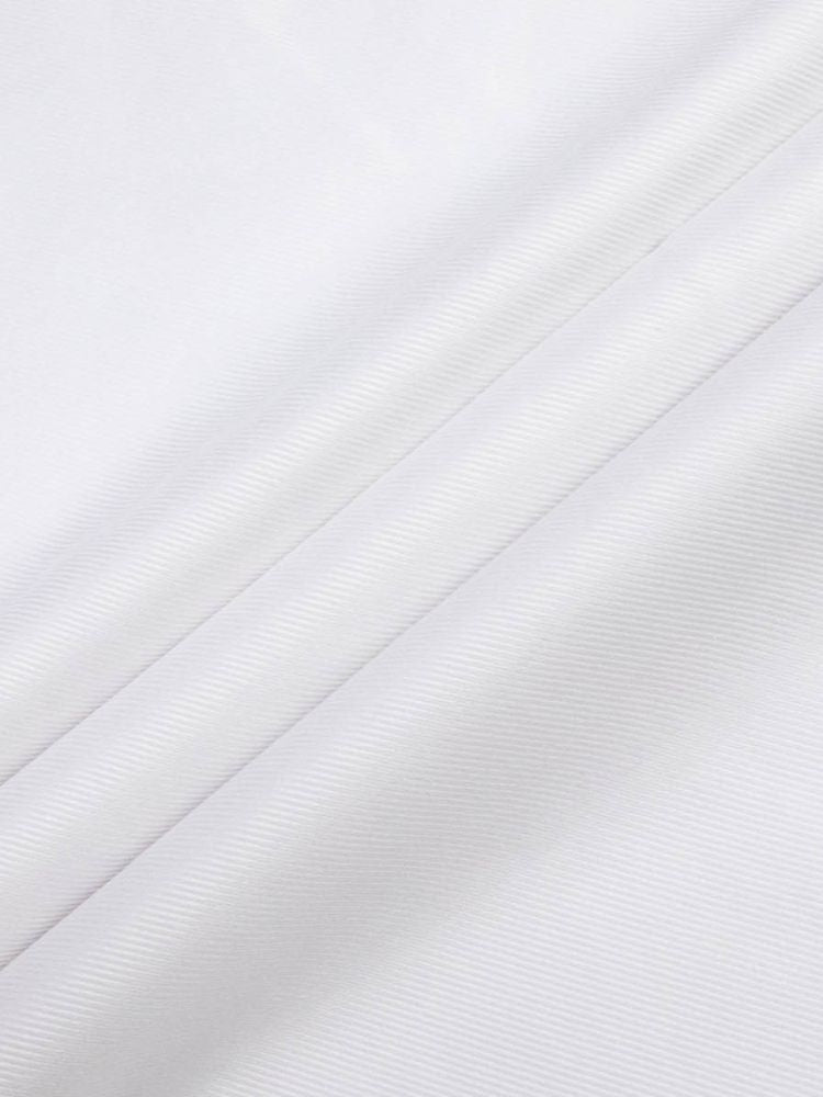 Extreme Cutaway Collar White Premium Weave Shirt 44 / US 17.5