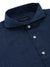 Dandy & Son Extreme Cutaway collar shirt in blue denim fabric