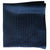 Dandy & Son Pocket Square knitted navy silk