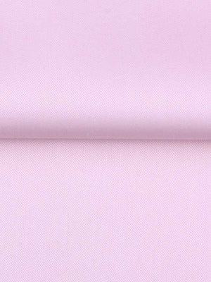 Dandy & Son Cutaway Collar shirt in pink non-iron fabric