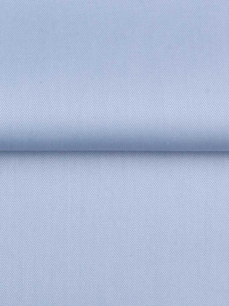 Dandy &amp; Son Extreme Cutaway Collar shirt in light blue premium cotton flat lay