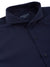 Dandy & Son Extreme Cutaway collar shirt in navy non-iron flat lay 