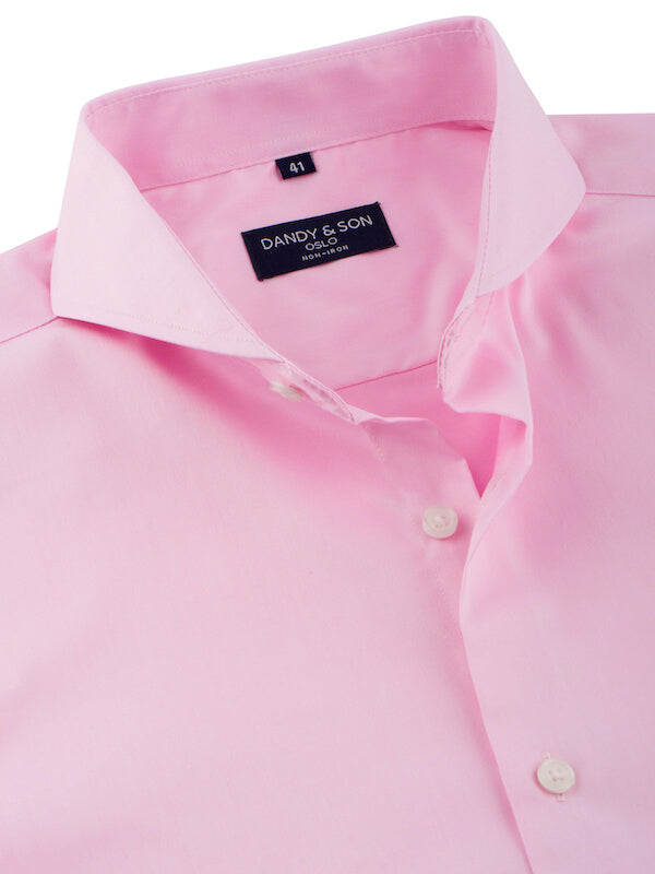 Extreme Cutaway Pink Non Iron Premium Shirt DANDY SON