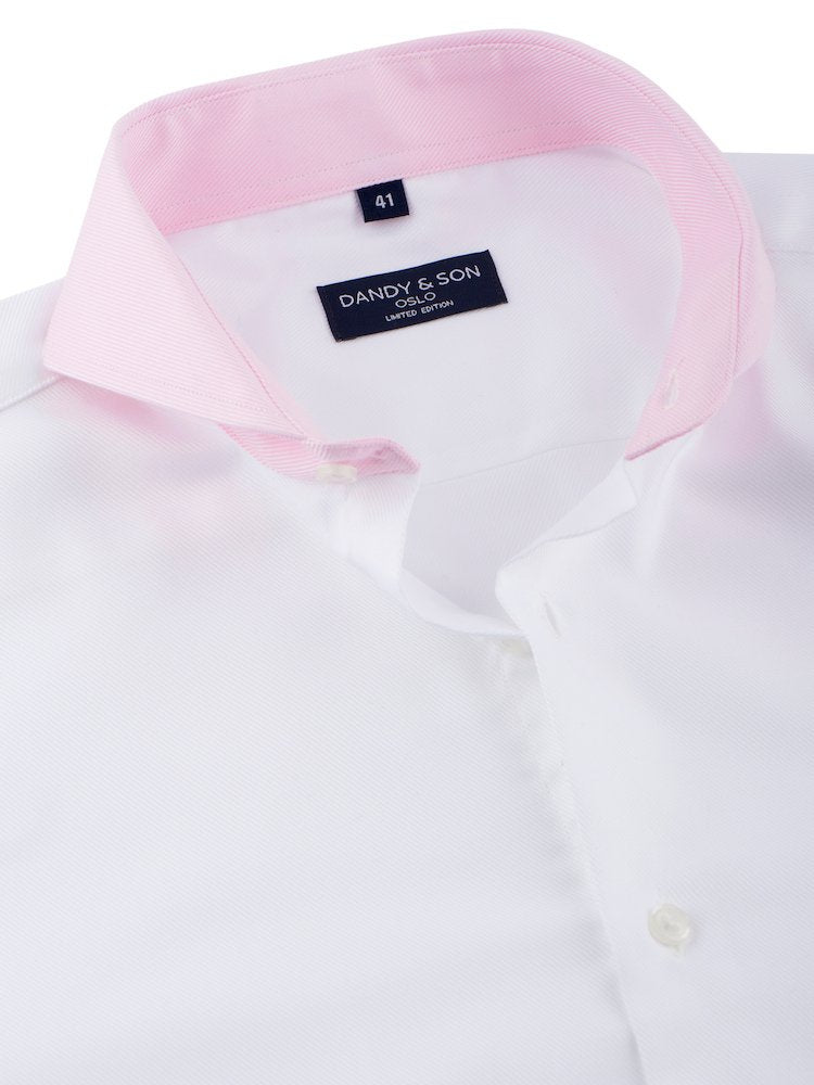Limited Edition Extreme Cutaway White With Pink Contrast
