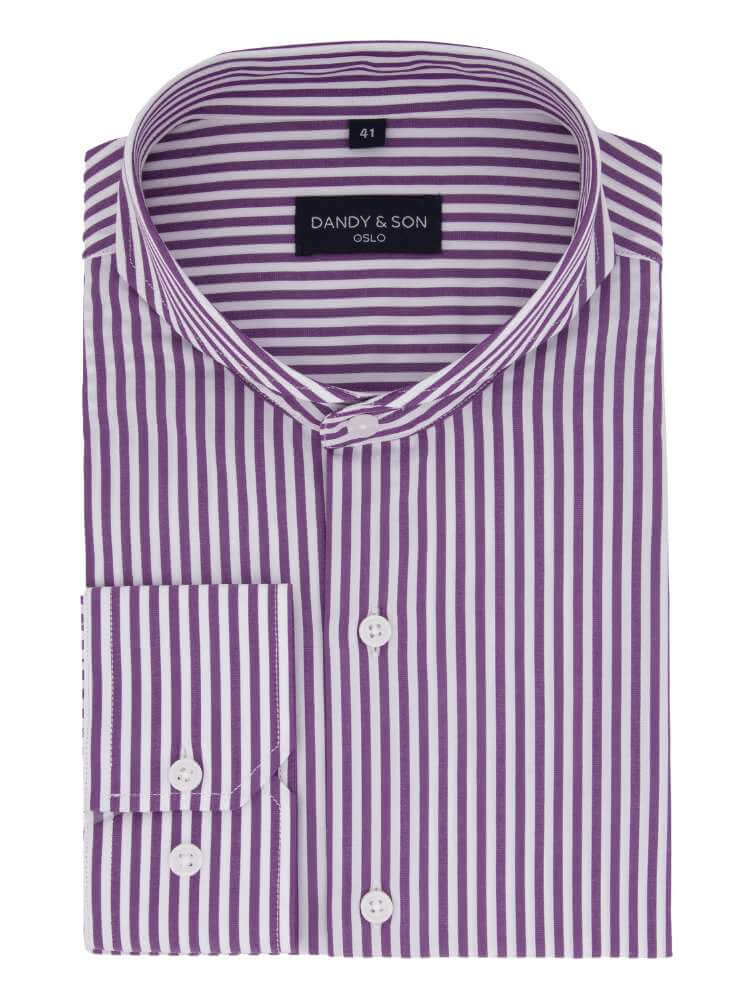 Purple sale pinstripe shirt